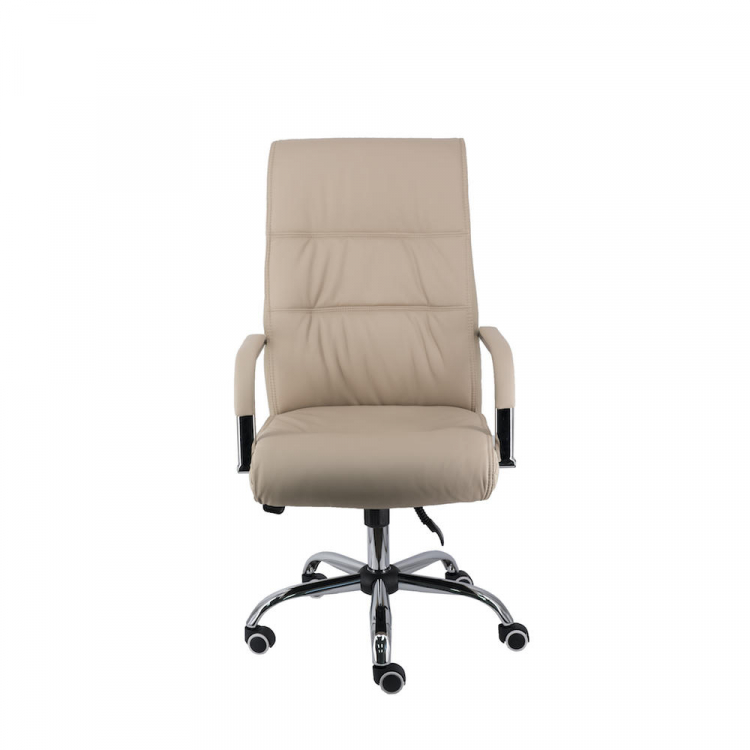 Кресло руководителя Everprof Bond TM Экокожа Бежевый
