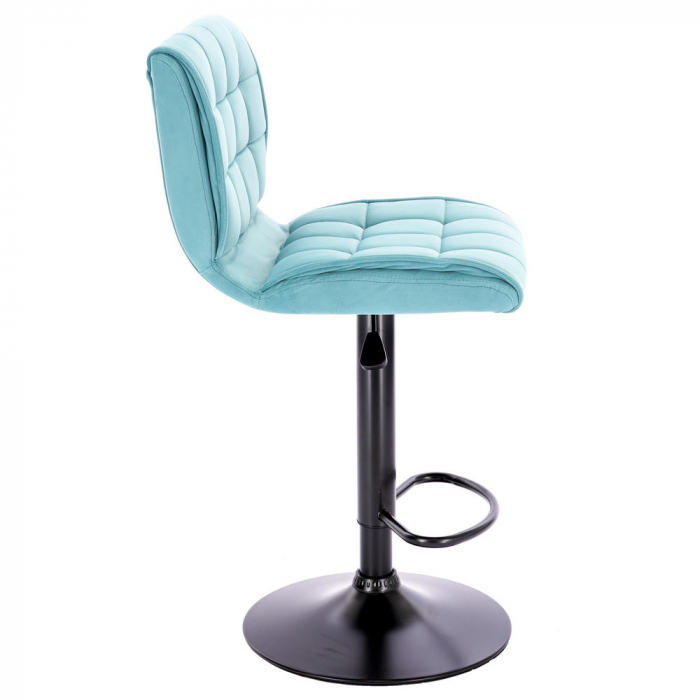 Барный стул Everprof Richy Ткань Бирюзовый