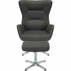 Реклайнер Everprof Apple Ткань Темно-серый