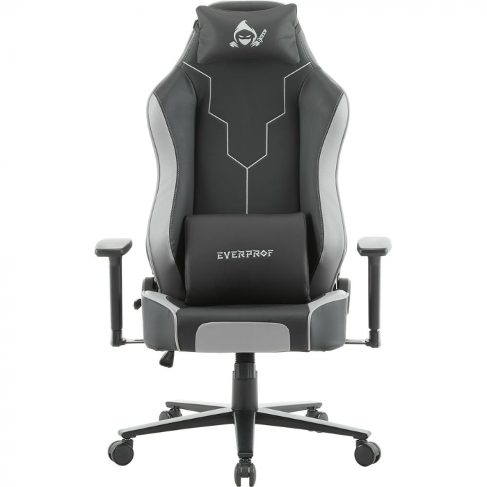 Геймерское кресло Everprof Rapid Экокожа Серый