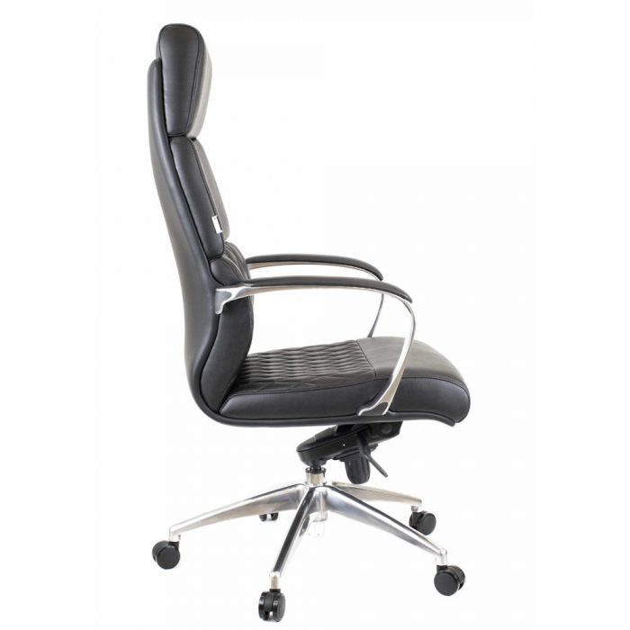 Кресло руководителя Everprof President Экокожа Черный