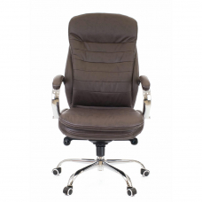 Кресло руководителя Everprof Valencia M Экокожа Коричневый