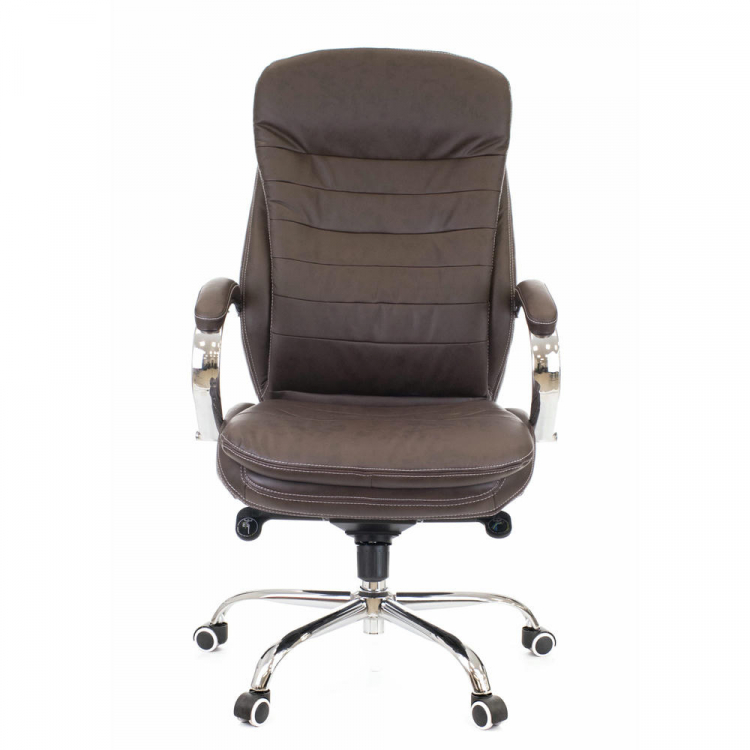 Кресло руководителя Everprof Valencia M Экокожа Коричневый