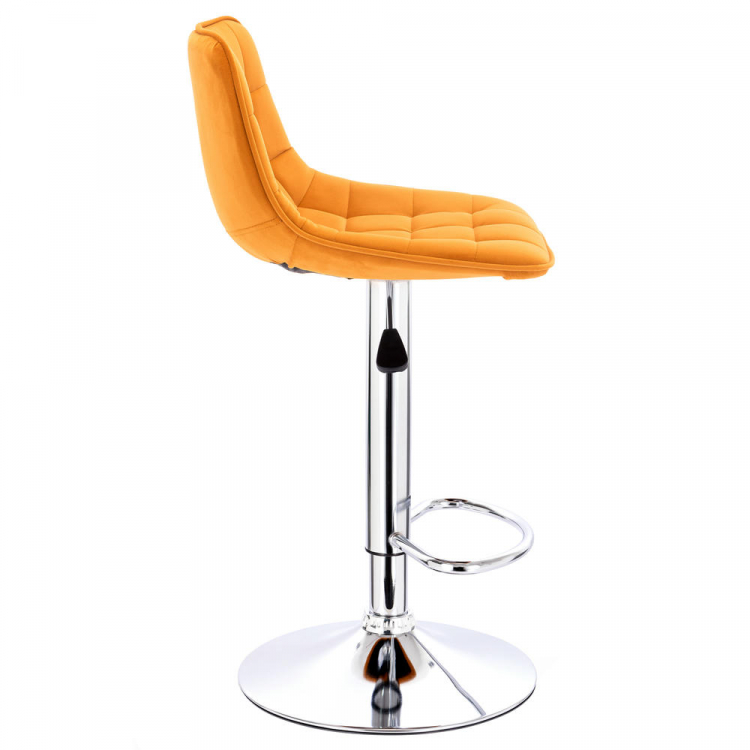 Барный стул Everprof Cooper Ткань Горчичный