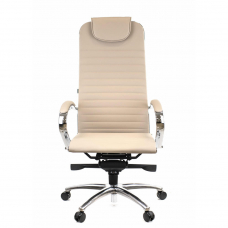 Кресло руководителя Everprof Deco Экокожа Бежевый
