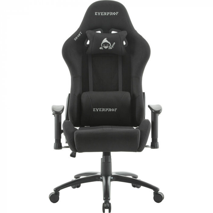 Геймерское кресло Everprof Ghost Ткань Черный