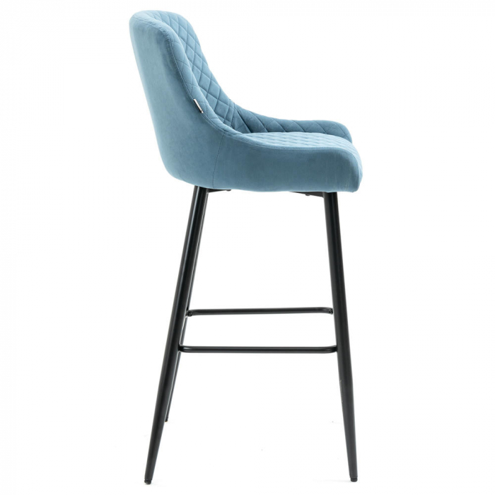 Барный стул Everprof Nico Ткань Голубой