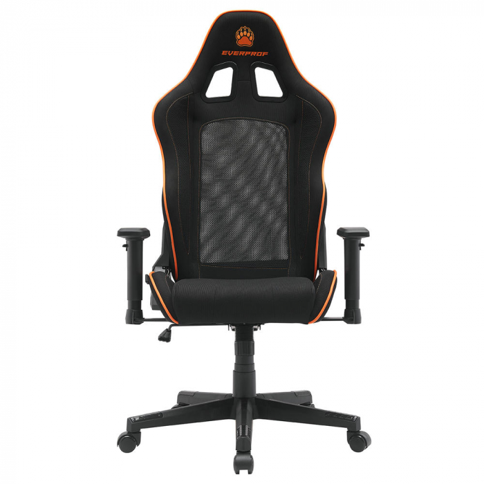 Геймерское кресло Everprof Panther Ткань Оранжевый