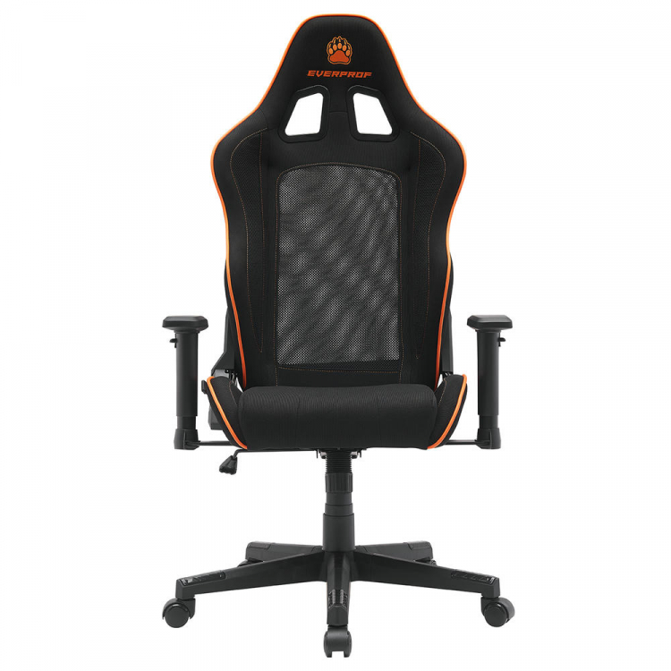 Геймерское кресло Everprof Panther Ткань Оранжевый