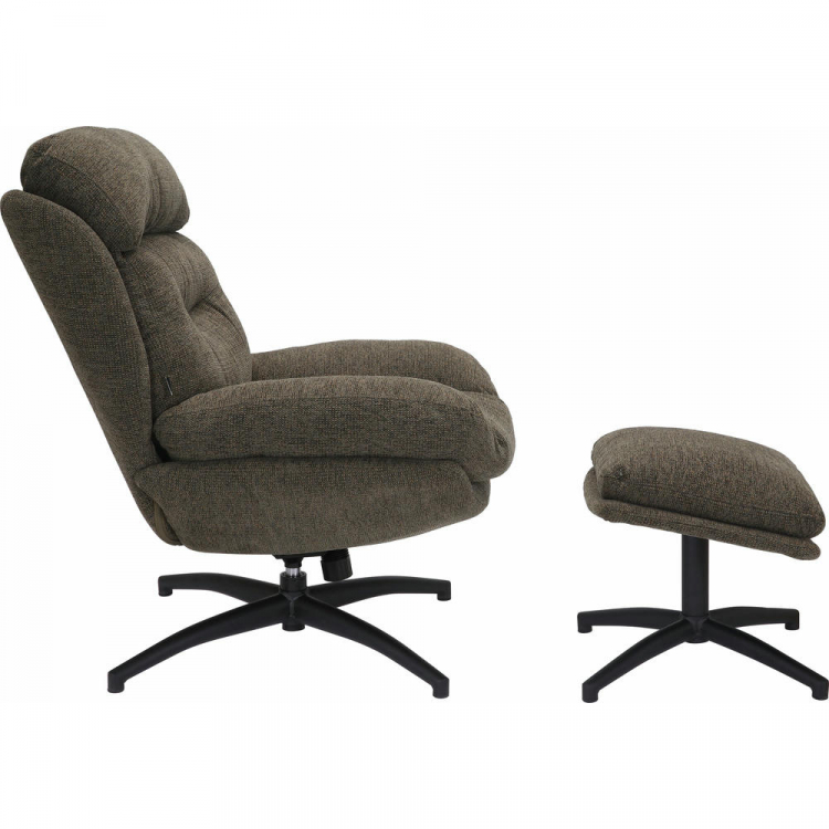 Реклайнер Everprof Kiwi Ткань Темно-серый