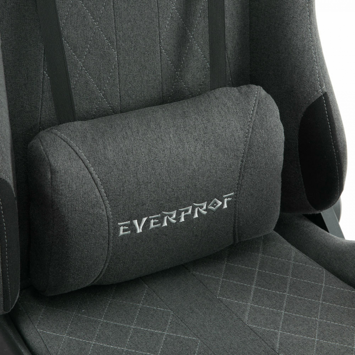 Геймерское кресло Everprof Ghost Ткань Серый