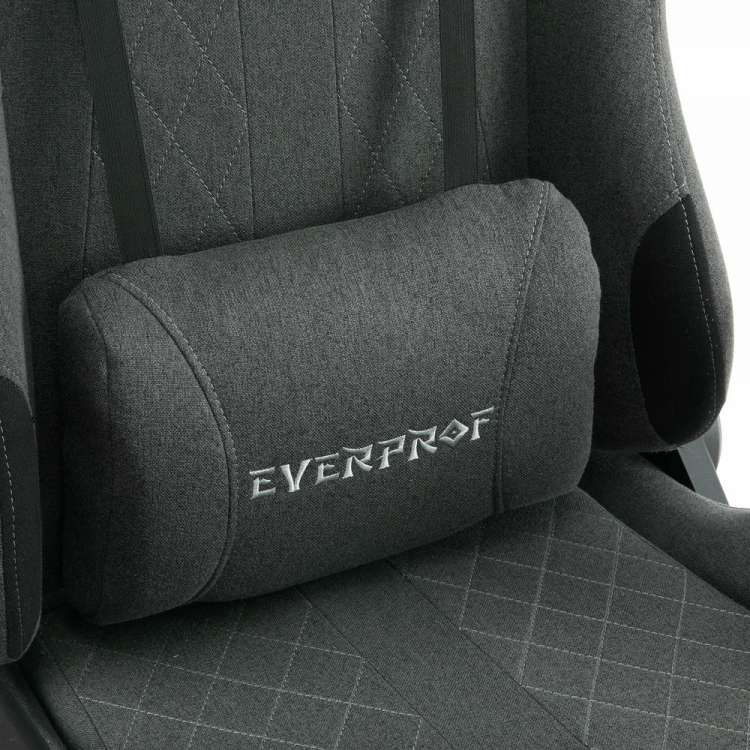 Геймерское кресло Everprof Ghost Ткань Серый