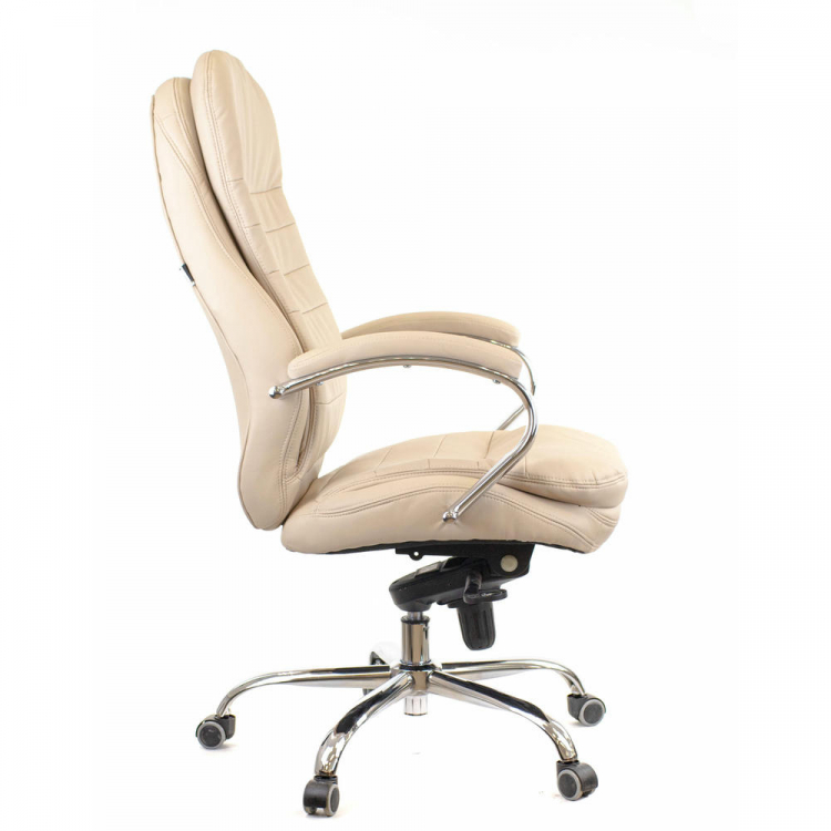 Кресло руководителя Everprof Valencia M Кожаное Бежевый