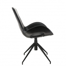 Обеденное кресло Everprof Freedom Экокожа Черный