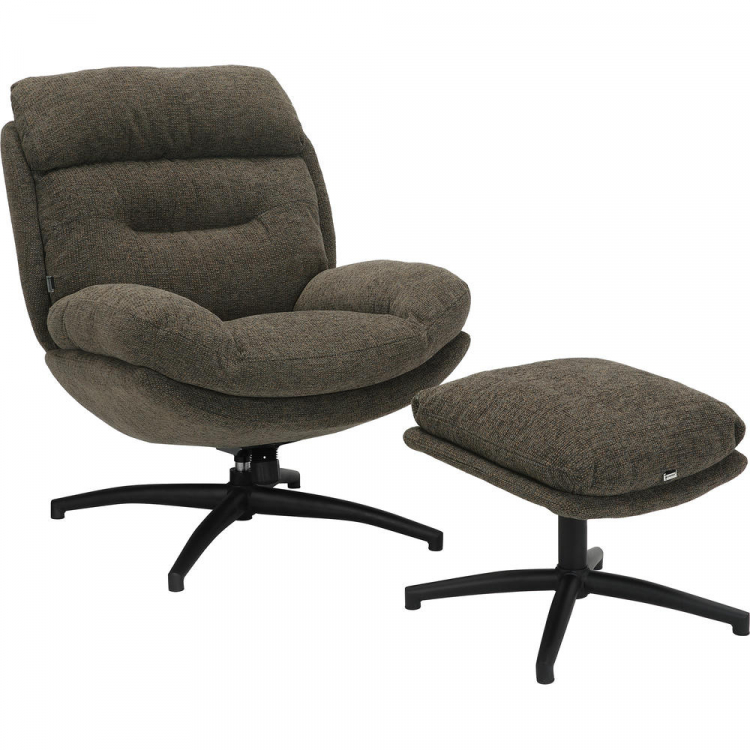 Реклайнер Everprof Kiwi Ткань Темно-серый