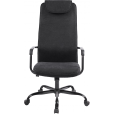 Кресло руководителя Everprof Mars Ткань Черный