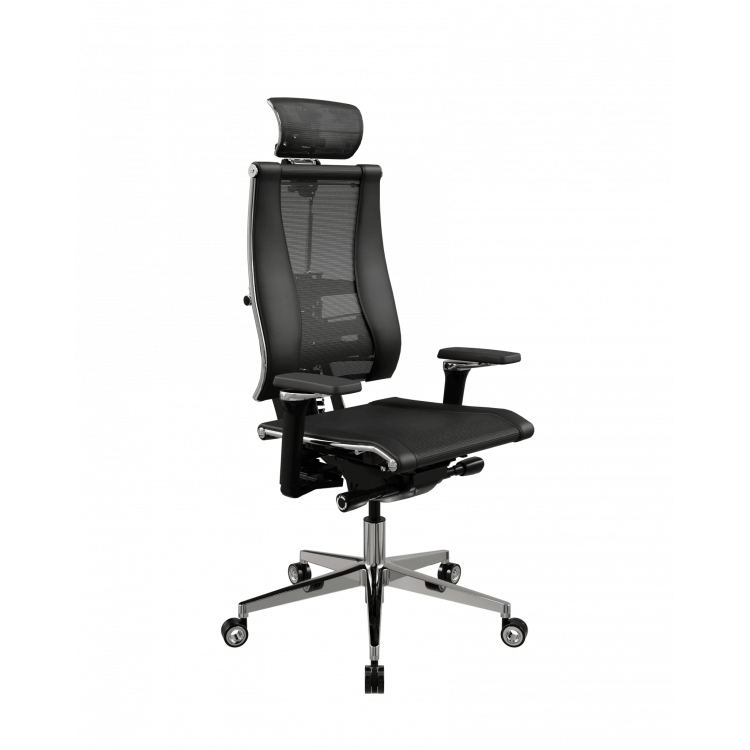 Кресло руководителя Y 4DF B2-14D - YM93+Infinity Черный