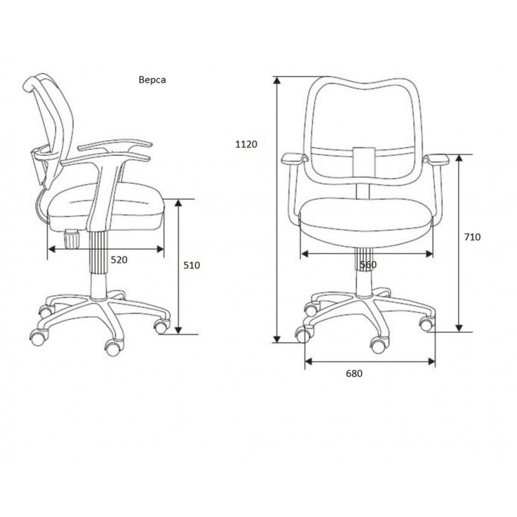 Верса Темно-коричневый Топ-Ган Lux