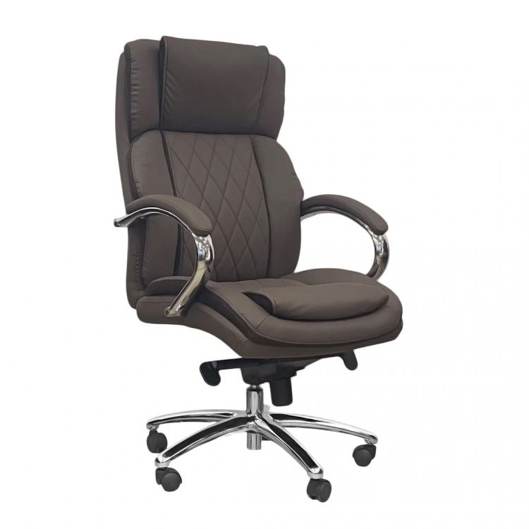 Кресло SitUp MARSEL (Марсель) Chrome PU dark brown
