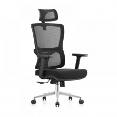 Кресло SitUp VICTORIA (Виктория) Chrome (Black/Black)