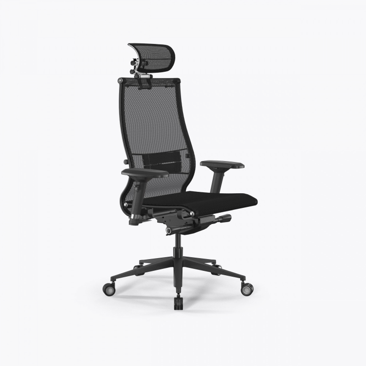 Кресло руководителя Samurai Black Edition