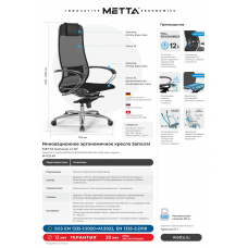 Кресло руководителя Samurai S-1