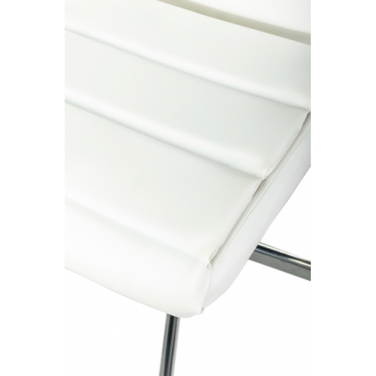 Кресло Бюрократ CH-320M белый эко.кожа