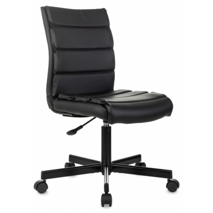 Кресло Бюрократ CH-320M черный эко.кожа