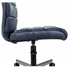 Кресло Бюрократ CH-320M синий ткань