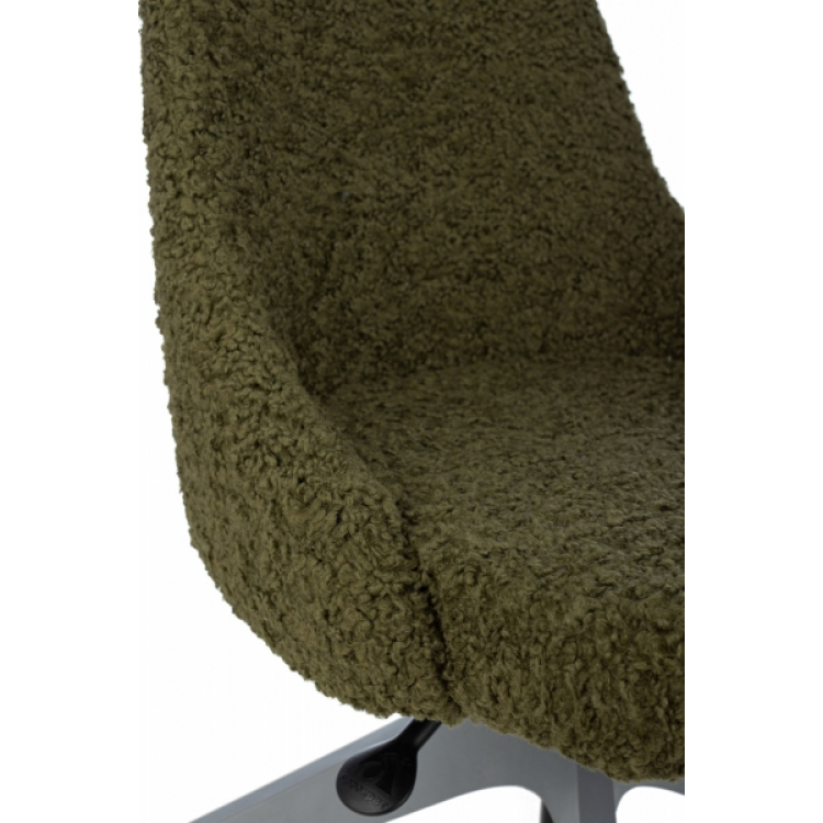 Кресло Бюрократ CH-340GLZ экомех хаки