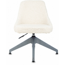 Кресло Бюрократ CH-340GLZ экомех молочный