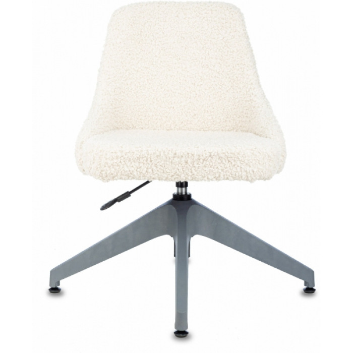 Кресло Бюрократ CH-340GLZ экомех молочный