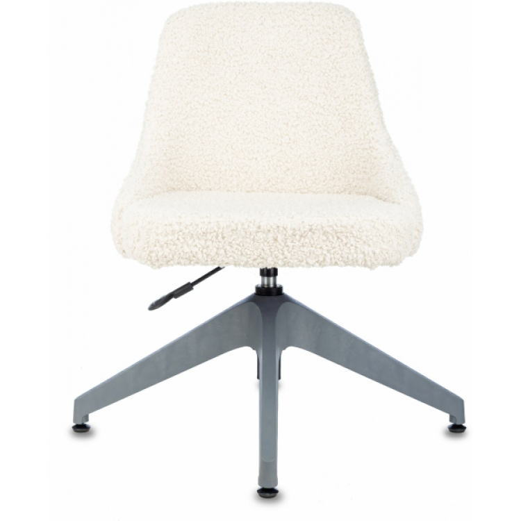 Кресло Бюрократ CH-340GLZ экомех молочный