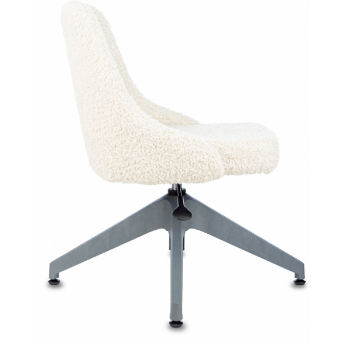 Кресло Бюрократ CH-340GLZ экомех молочный