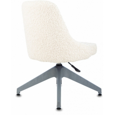 Кресло Бюрократ CH-340GLZ экомех молочный