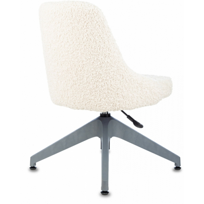 Кресло Бюрократ CH-340GLZ экомех молочный