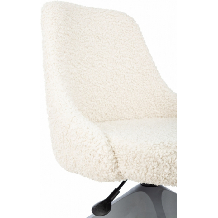 Кресло Бюрократ CH-340GLZ экомех молочный