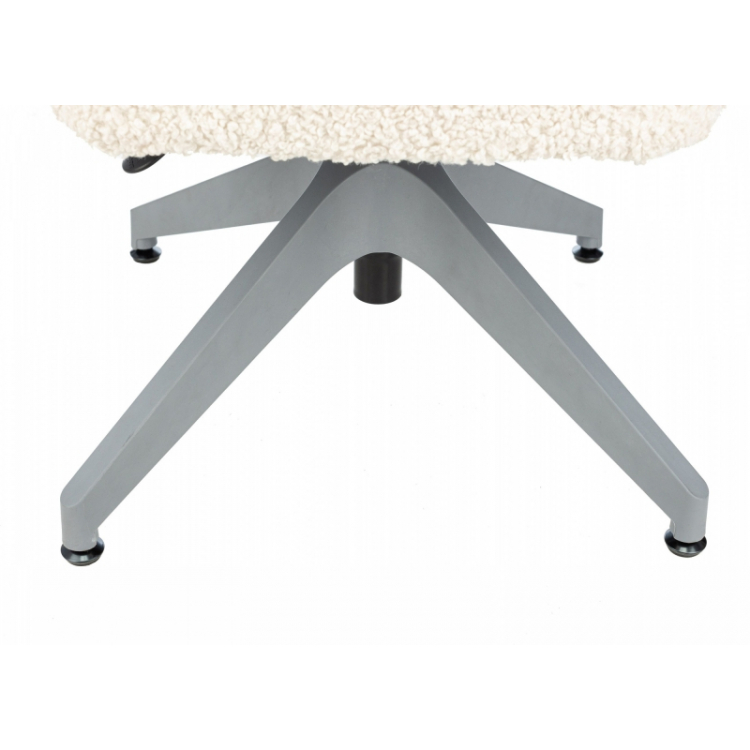 Кресло Бюрократ CH-340GLZ экомех молочный