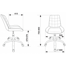 Кресло Бюрократ CH-350SL
