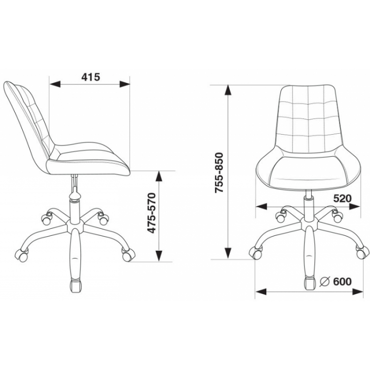Кресло Бюрократ CH-350SL