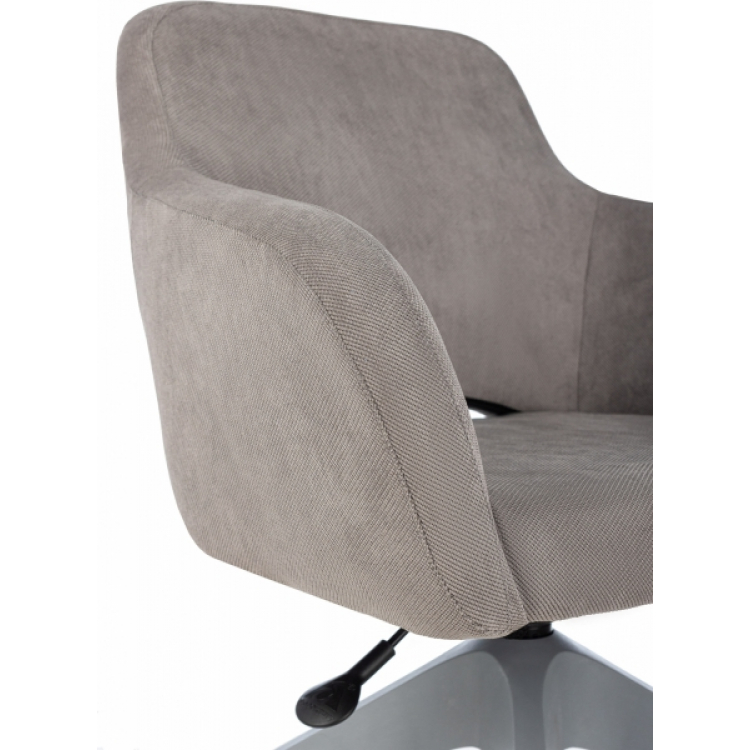 Кресло Бюрократ CH-380GL ткань бежевая (коричневая)