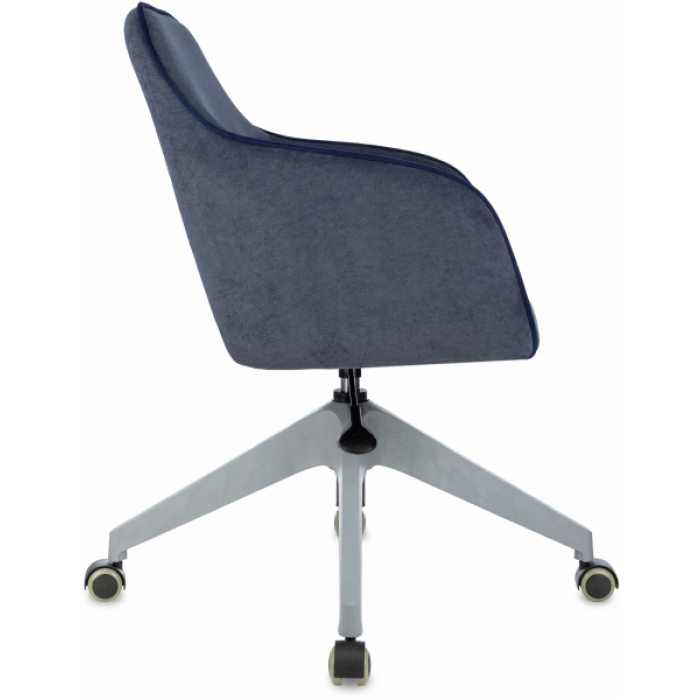 Кресло Бюрократ CH-380GL ткань синяя