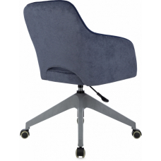 Кресло Бюрократ CH-380GL ткань синяя
