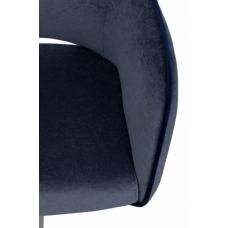 Кресло Бюрократ CH-380GL ткань синяя