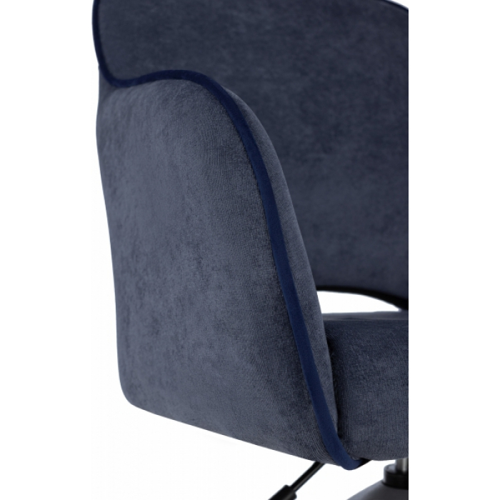 Кресло Бюрократ CH-380GL ткань синяя