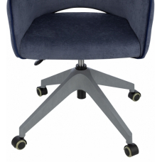 Кресло Бюрократ CH-380GL ткань синяя