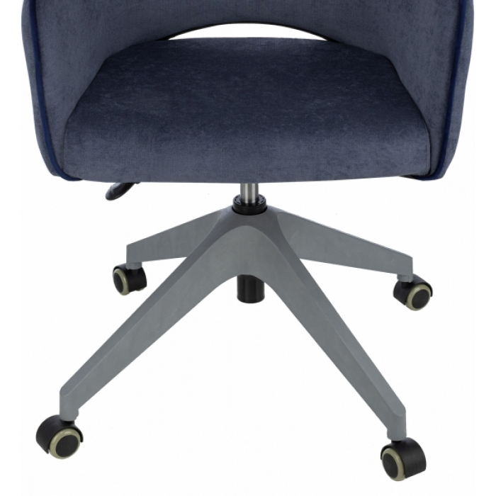 Кресло Бюрократ CH-380GL ткань синяя