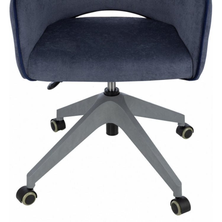 Кресло Бюрократ CH-380GL ткань синяя