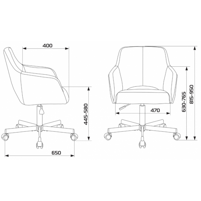 Кресло Бюрократ CH-380M