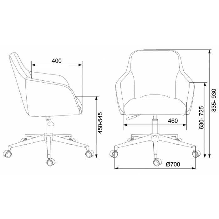 Кресло Бюрократ CH-380SL